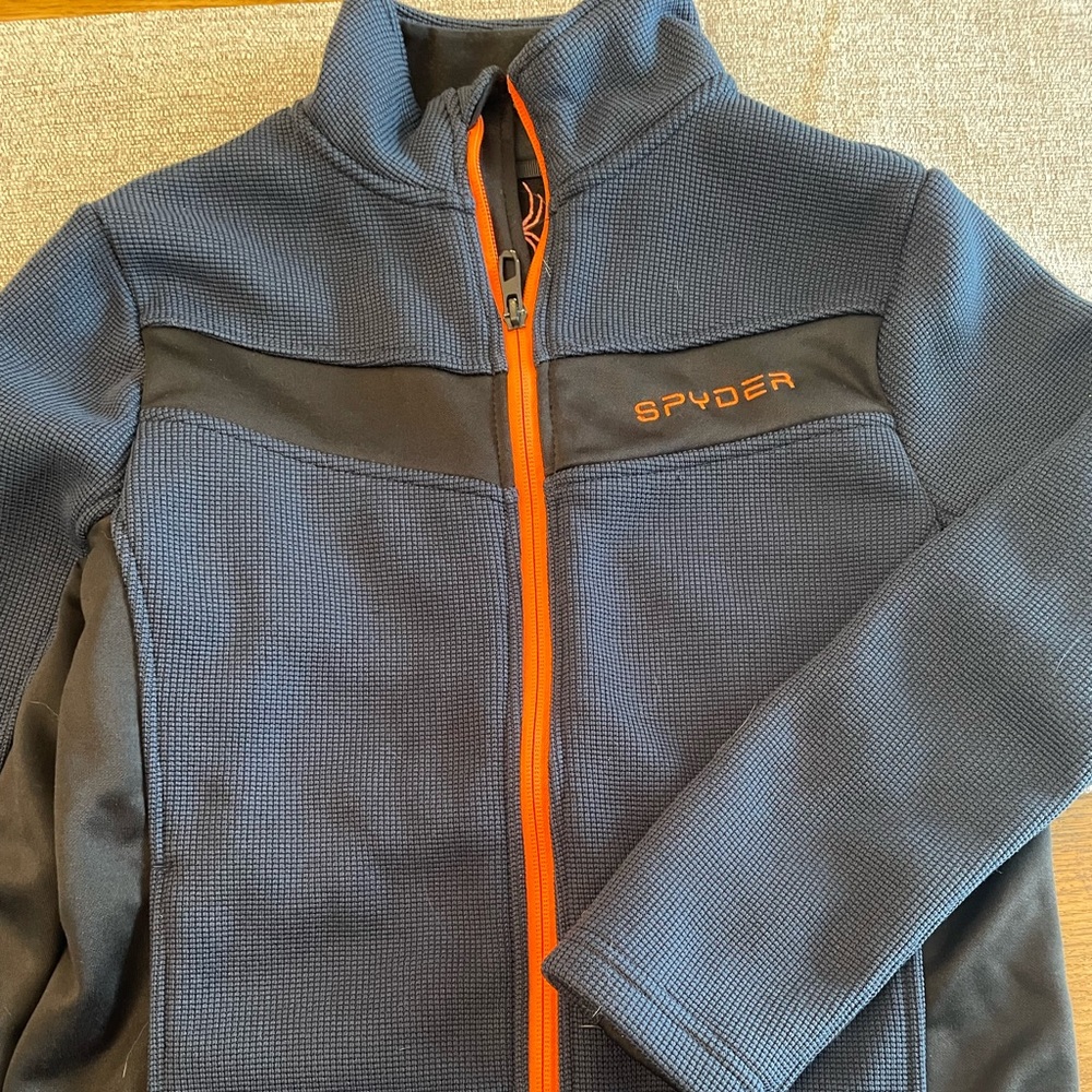 Spyder boys spring zip up